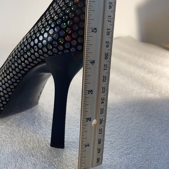Charles Jourdan heels iridescent sparkle GBS (flawed) - Picture 12 of 13